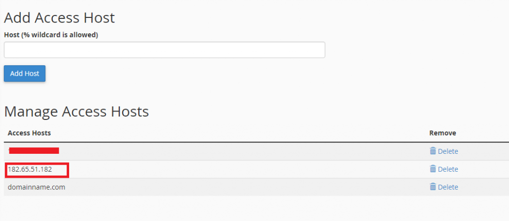 How to access cPanel Disk Usage & Remote MySQL - Jaipur Hosting - Blog