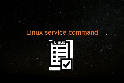 Linux service command