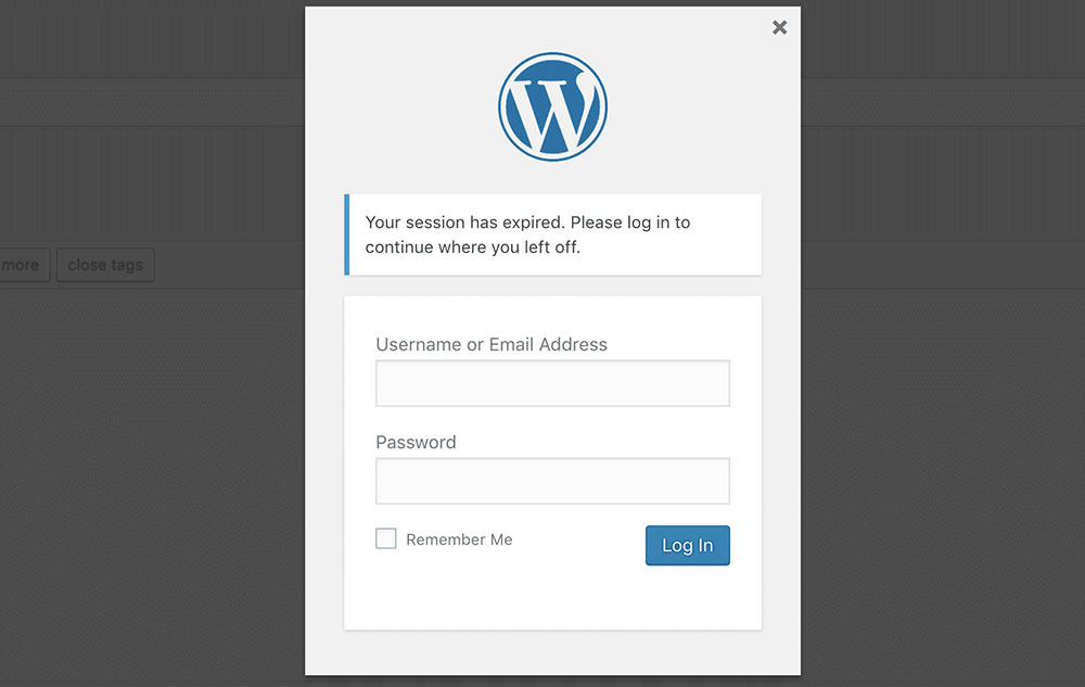 Understanding the “WordPress Session Expired” Error: A Guide to Diagnosis and Solutions